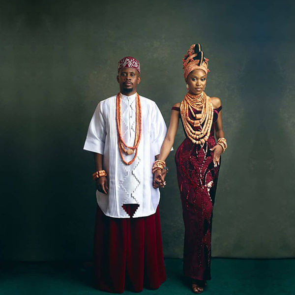 Matching Wedding Outfits for Couples