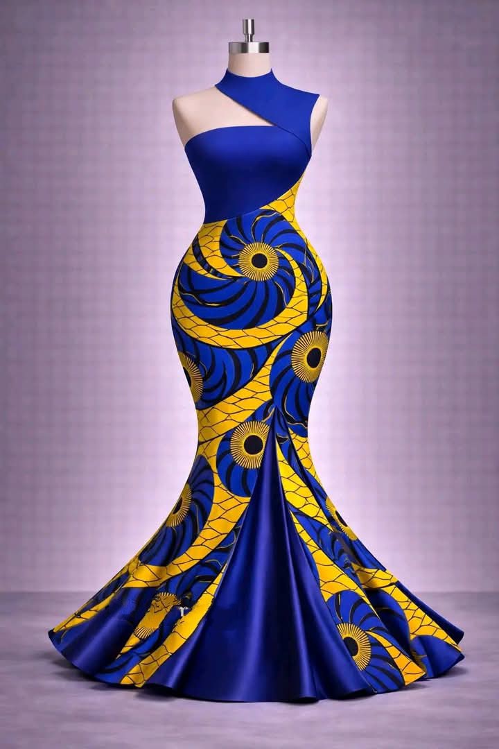 Asoire Ankara Bridal Dress