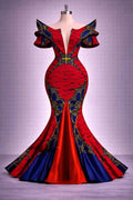 Asoire Ankara Bridal Dress