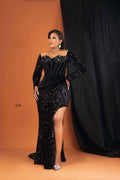 Luxury Sequin Party Dress