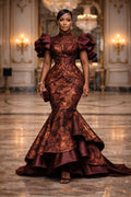 Asoire Ankara Bridal Dress